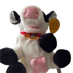 RBI California Dairy Cow Hand Puppet Great Cheese Comes  From Happy Cows Diane